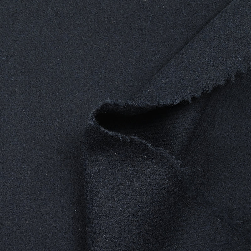 Sergé de 100% laine bleu nuit