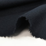 Sergé de 100% laine bleu nuit