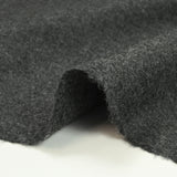 Flanelle de 100% laine anthracite chiné