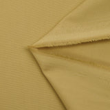 Popeline de polycoton ocre