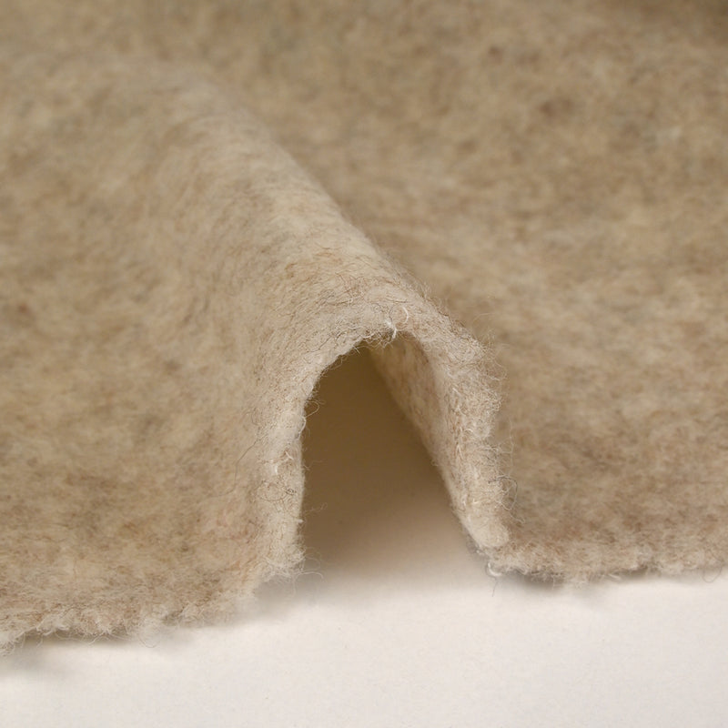 100% Laine bouillie sable chiné