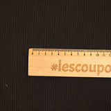 Velours côtelé sherpa double face marron