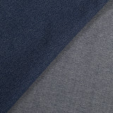 Light navy dotted jacquard jeans