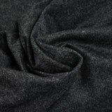 Flanelle de 100% laine gris graphite chiné
