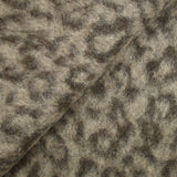 Laine mélangée cardée graou léopard marron et écru