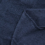 Tissu éponge coton marine