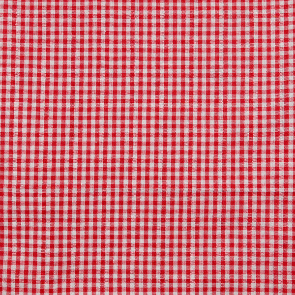Polycoton Vichy 4 mm rouge et blanc