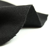 Sergé de 100% laine noir charbon