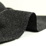 Flanelle de 100% laine gris graphite chiné