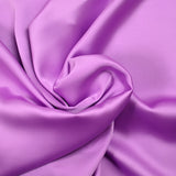 Satin duchesse polyester lilas
