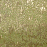 Brocart lamé Faustine doré et vert
