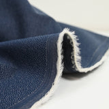 Light navy dotted jacquard jeans