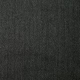 100% Laine chevrons 20mm noir et blanc