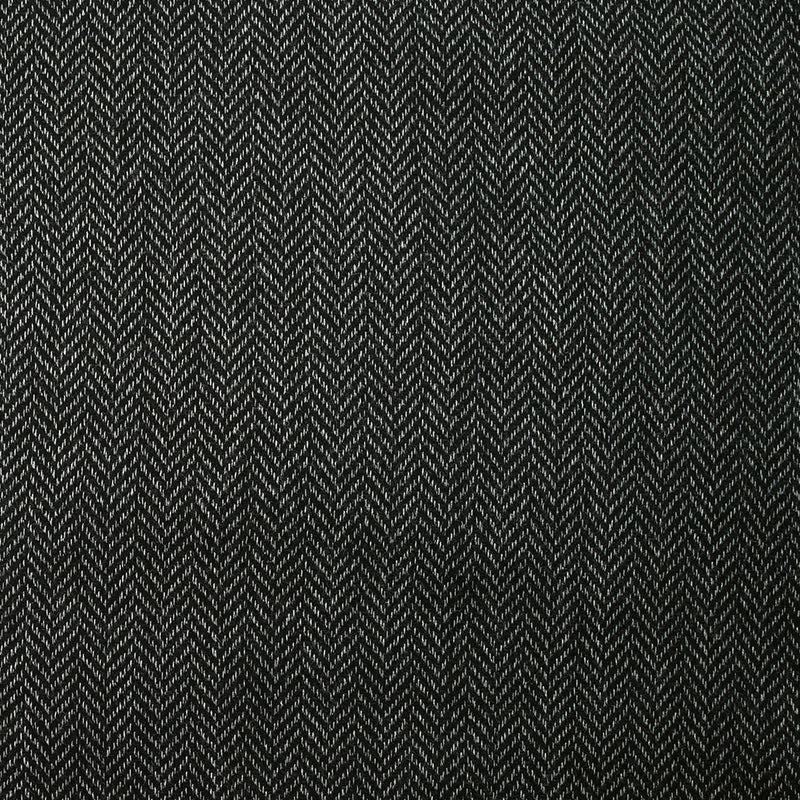 100% Laine chevrons 20mm noir et blanc