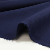 100% Laine fantaisie bleu marine