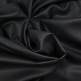 Black -mixed woolen wool fabric