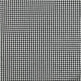Polycoton Vichy 4 mm noir et blanc