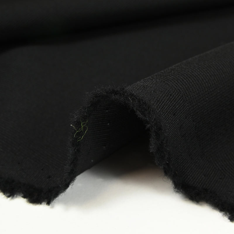 Tissu tailleur 100% laine noir