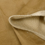 Bombardier suédine envers mouton ocre