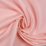 Coton uni rose pastel