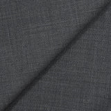 Tissu tailleur laine mélangée gris foncé chiné