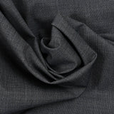 Tissu tailleur laine mélangée gris foncé chiné