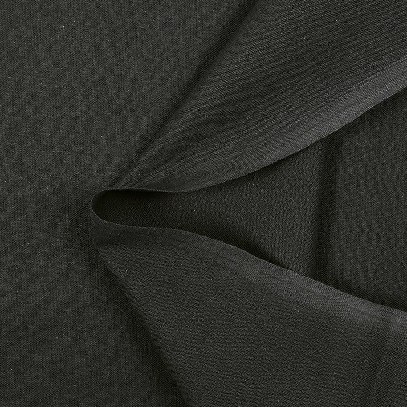 Cretonne de coton gris anthracite
