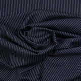 Wool woolen fabric mixed striped seafood