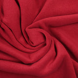 Lainage bouclette envers polaire rouge