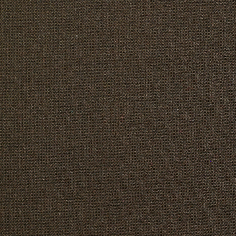Coton oxford marron et noir