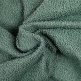 Lainage bouclette envers polaire eucalyptus