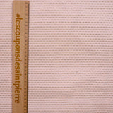 Polycoton irisé doré double face fond rose