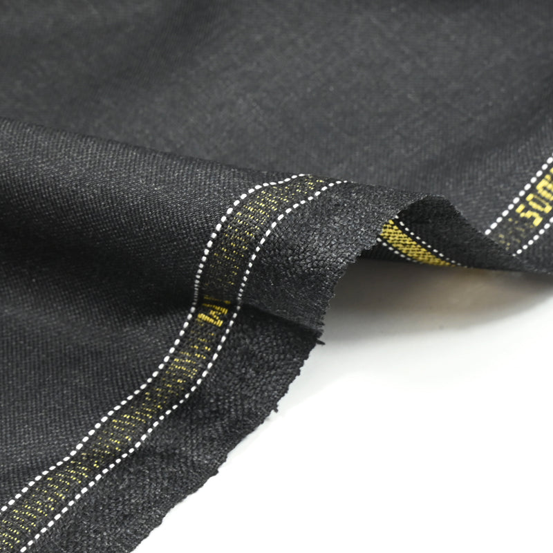 Anthracite gray -gray woolen wool fabric