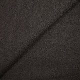 Lainage bouclette envers polaire marron