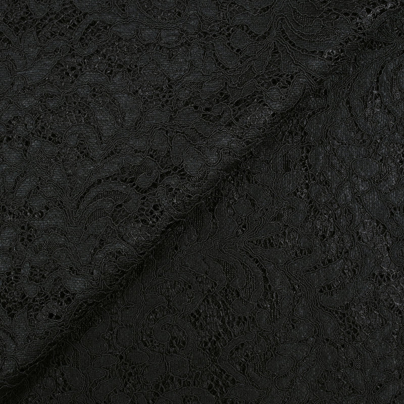 Black Judith Festoned Lace