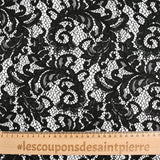 Black Judith Festoned Lace
