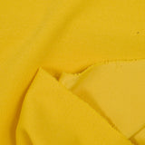 Crêpe jersey de polyester jaune