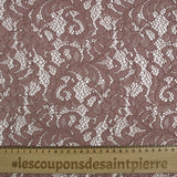 Encaje festonado Judith Old Rose