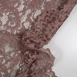 Encaje festonado Judith Old Rose