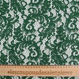 Festoed lace Judith Vert fir