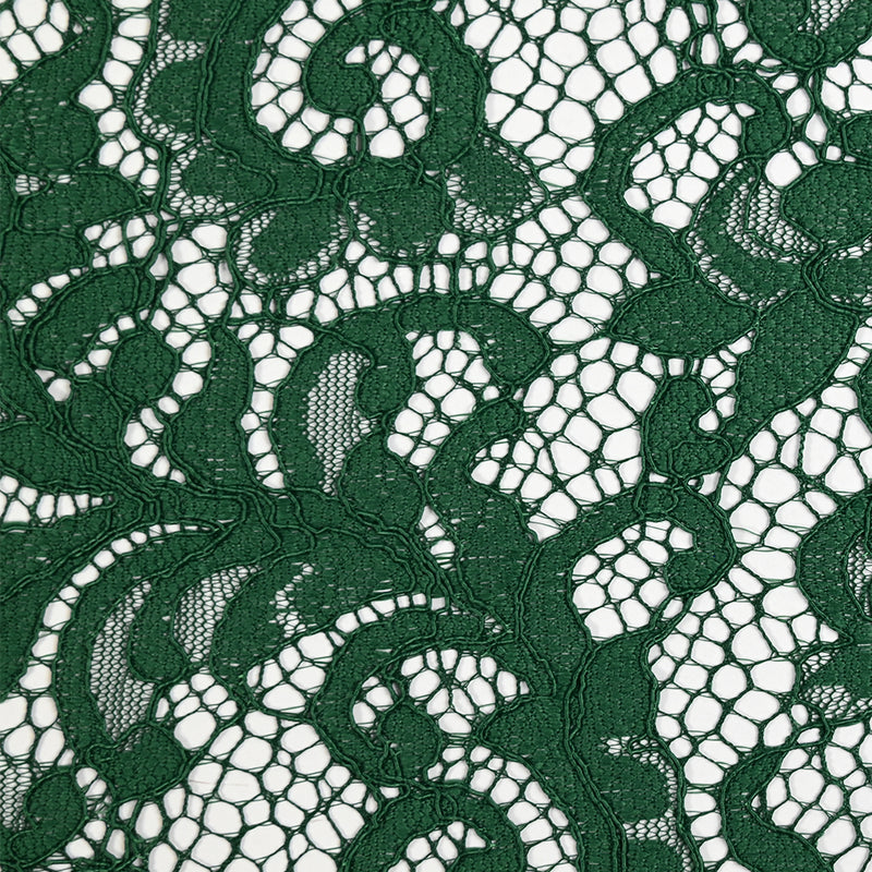 Festoed lace Judith Vert fir