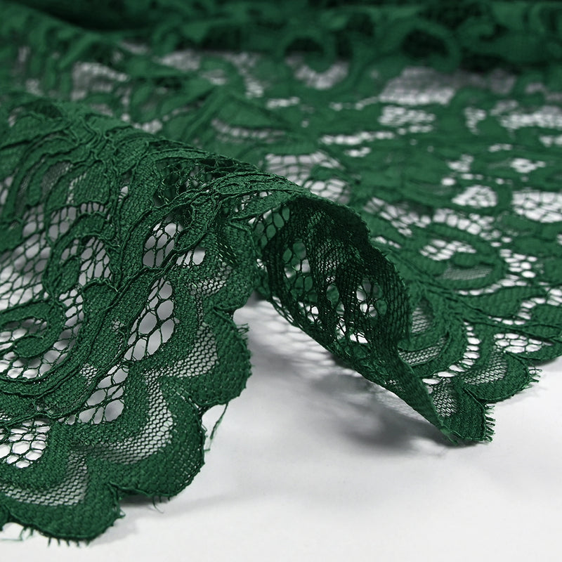 Festoed lace Judith Vert fir