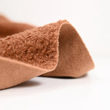 Lainage bouclette envers polaire camel
