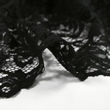 Black Judith Festoned Lace