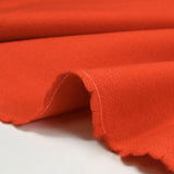 Orange woolen felt