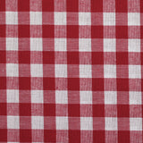 Coton Vichy 10mm rouge