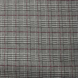 Milano Prince of Wales tejer línea vino fondo blanco y negro