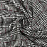 Milano Prince of Wales tejer línea vino fondo blanco y negro