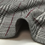 Milano Prince of Wales tejer línea vino fondo blanco y negro