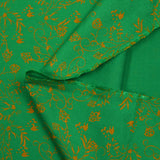 Carolina Green Fond Polyviscose Crêpe